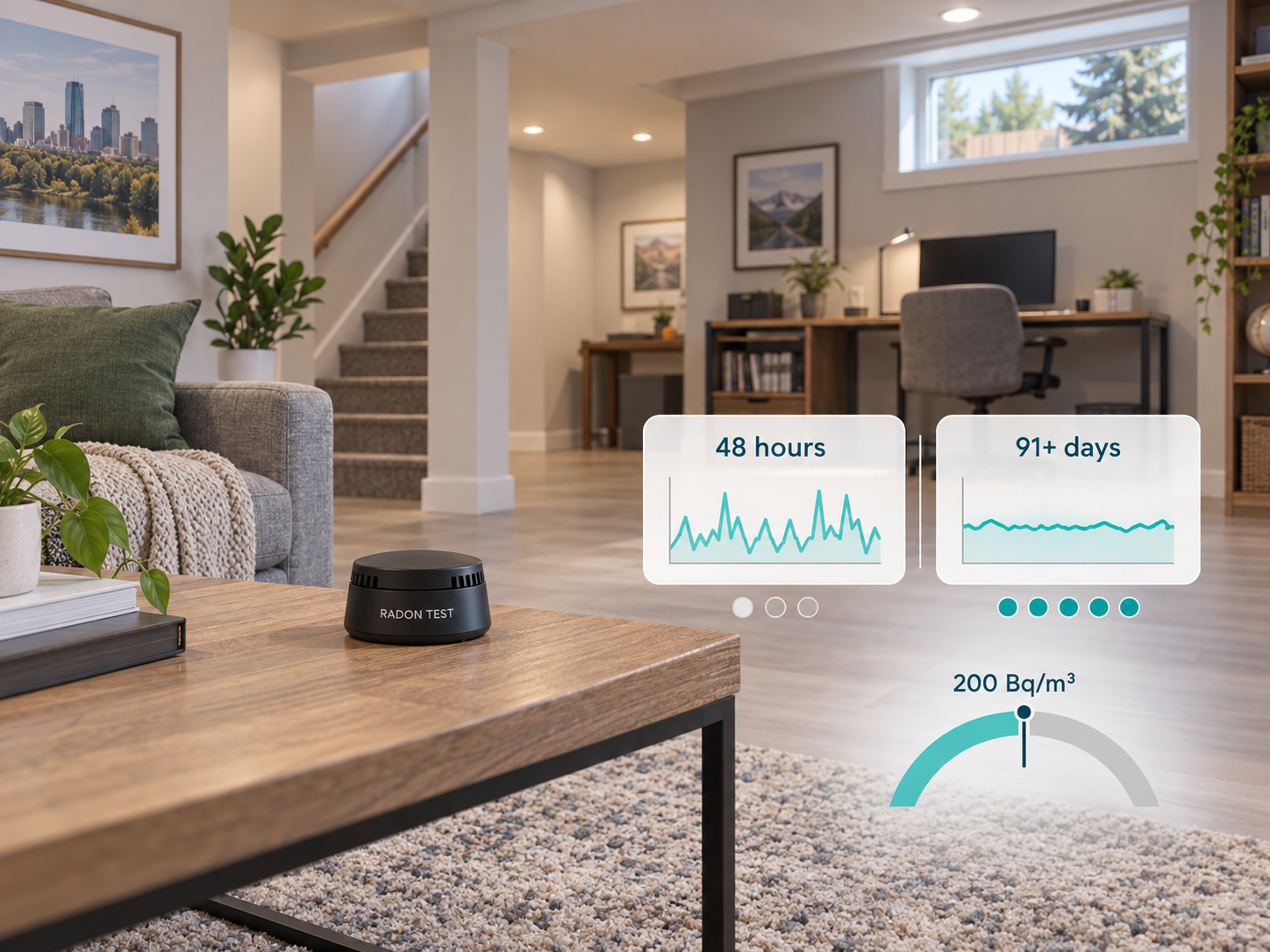 Radon Level Testing at Home